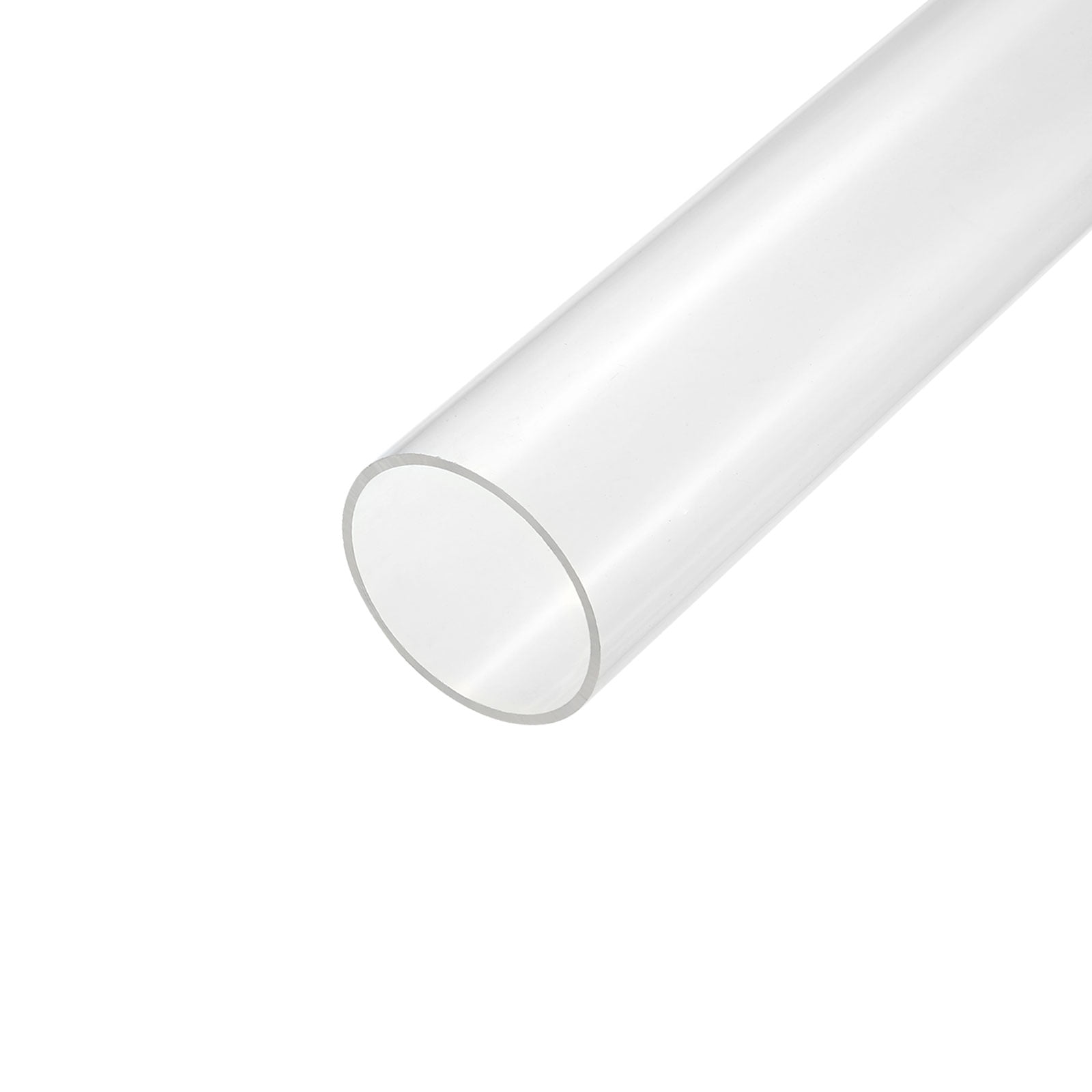 Acrylic Pipe Clear Rigid Round Tube 74mm ID 80mm OD 14