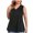 Black, variant on USSUMA Womens Summer Tops and Blouses Trendy V Neck USA Flag Print Plus Size T-Shirts for Women Dressy Casual Sleeveless 4th of July Patriotic Tanks Shirt Tunics Plus Beach
