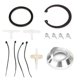 thumbnail image 3 of Adaptor Blow Off Valve BOV Flange Adapter Clamp Filter for HKS SSQV SQV, 3 of 4