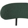 thumbnail image 4 of Meridian Furniture Beacon Green Boucle Fabric Stool (Set of 2), 4 of 8
