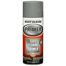 Gray, Rust-Oleum Automotive Self Etching Primer Spray, 12 Oz