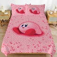 thumbnail image 6 of Kirby 3-Piece Bedding Set Soft Warm And Comfortable Soft Bed Set with 1 Duvet Cover And 2 Pillowcases for Bedroom, 6 of 7