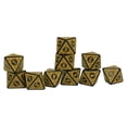 thumbnail image 5 of Juego de dados de 10 Uds., dados poliédricos, juegos de rol, juegos de rol acrílico DND, accesorio para juego de mesa, dados D8, 5 of 5