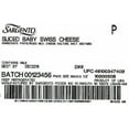 thumbnail image 5 of Sargento 3.5 inch Baby Swiss Sliced Cheese, 20 Ounce -- 9 per case, 5 of 7