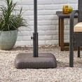 thumbnail image 2 of M optimized Square Patio Umbrella Stand, Outdoor Heavy-Duty Square Concrete Stand, Iron Umbrella Holder for Outside Backyard Poolside Garden Beach Lawn, 2 of 9