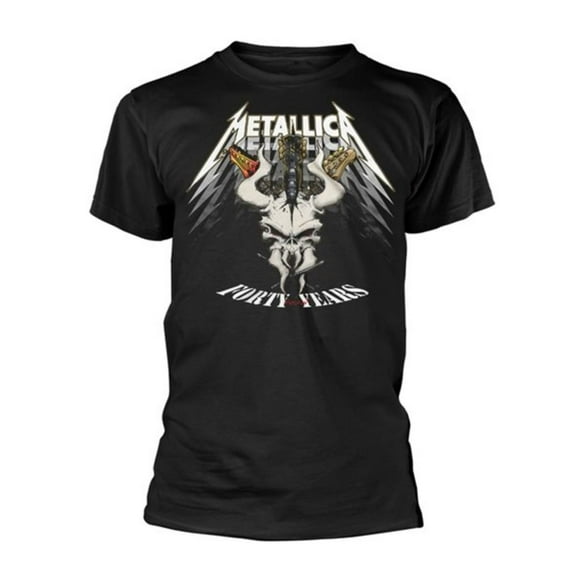 Metallica Adult Forty Years 40th Anniversary T-Shirt