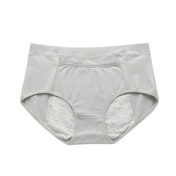 Women's Menstrual Panties 4 Layer Leakproof Menstrual Panties Menstrual Bi Panties Black Menstrual Panties Light Flow For Girls Teens