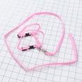 thumbnail image 6 of Sipeihong cat harness Pet Cat Harness Traction Rope Cat Nylon Collar Leash Pet Kitten Supplies Accessories (Pink), 6 of 7