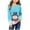 Sky Blue, variant on Girl Christmas Sweatshirt,Snowman Graphic Printed Sweatshirts Long Sleeve Pullover Tops Crew Neck Sweatshirt Xmas Sweatshirt Winter Clothes 10-11 Years