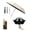 Rice, variant on Ring Buckle Inverted Windproof Umbrella – Carabiner Handle & Reflective Strip, Sturdy 10 Ribs for Sunny & Rainy Days