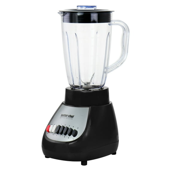 Better Chef 10 Speed 350W Plastic Jar Blender in Black