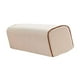 thumbnail image 2 of Almohada para reposabrazos de sofá, de espuma de alta densidad, de lino beige, 2 of 8