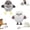 2Mixed A, variant on Celery Pets Rechargeable Flapping Bird Cat Toy, Celerypets Meowvo 2025 New Interactive Cat Toys, Motion Activated with Three-Mode Wing Flap, Three Styles Available (Toucanowl)
