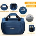 thumbnail image 2 of Equipaje de mano MIAOJIE bolsa de viaje ligera azul de 40 litros, 2 of 7