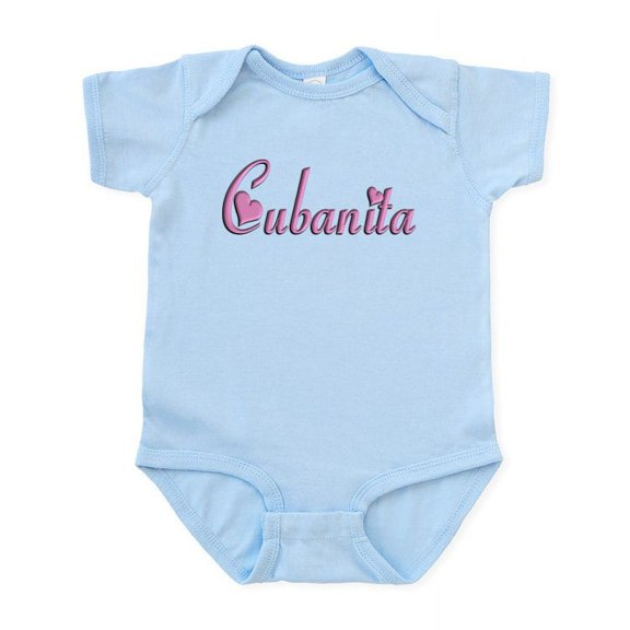 CafePress - Cubanita Infant Bodysuit - Baby Light Bodysuit, Size Newborn - 24 Months