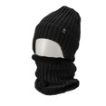 thumbnail image 2 of Luxtrada Winter Hats Scarf Set, Head Warmer Warm Winter Hats Neck Scarves Warm Knit Ski Beanie Hats for Men Women (Black), 2 of 8