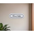 thumbnail image 5 of 5" X 14" Black and White Farm To Table Metal Wall Decor, 5 of 6