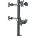 thumbnail image 1 of LCD Monitor Mount with Double-Link Swing Arms - Supports 4 Monitors, 1 of 1