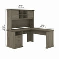 thumbnail image 6 of Bush Furniture Yorktown 60W L Shaped Desk with Hutch, 6 of 7