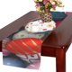 thumbnail image 1 of ABPHQTO Camino de mesa de comedor de cocina con huevos coloridos de feliz Pascua 40x180 cm para cenas, fiestas, eventos, decoración, 1 of 2