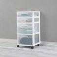 thumbnail image 4 of Sterilite 4 Drawer White Cart 1 unit, 4 of 4
