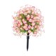 thumbnail image 3 of Flores artificiales Decoración del jardín topiario Vigidor de bricolaje Decedente de decoración de bodas Plantas con estaca para un regalo de paisaje Rosa y, 3 of 8