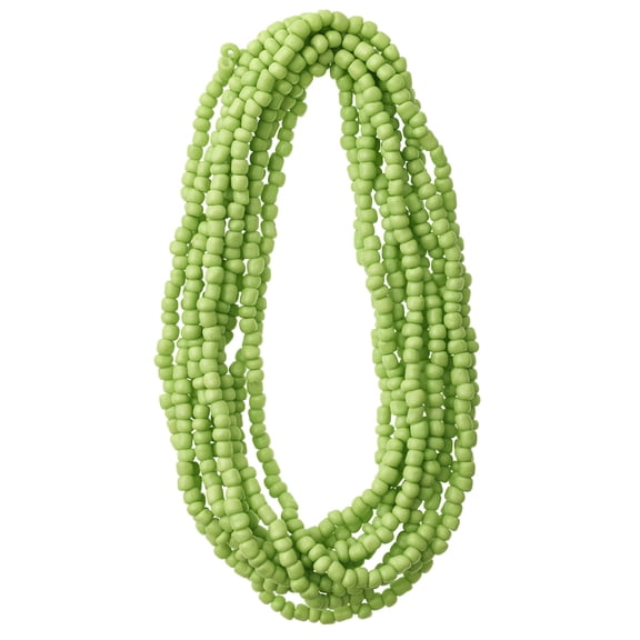 12 Pack: Green Glass Seed Beads - 6/0 by Bead Landing