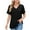 Black, variant on V Neck Shirts for Women Oversized Summer Tops Soft Casual Short Sleeve Cute Basic Tees,Pink,S