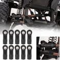 thumbnail image 3 of Tie Rod Ends,, 10pcs Linkage Rod End, Pratical  Fit For  -4 1/10 RC Car RC Car For Replacing Old And Damaged Rod Ends Remote Control Car, 3 of 8