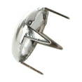 thumbnail image 3 of 1000X Copper 8mm Silver Round Cone Punk Decoration Silver, 3 of 5