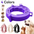 thumbnail image 2 of Collar antipulgas y garrapatas para mascotas, repelente de insectos antimosquitos para perros y gatos, Collar de prevención de pulgas y garrapatas, suministros para cachorros, hasta 8 meses Fivean unisex, 2 of 2