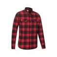thumbnail image 3 of Mountain Warehouse Mens Trace Flannel Long-Sleeved Shirt, 3 of 3