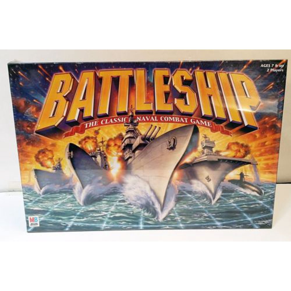 BRAND NEW Milton Bradley BATTLESHIP Classic Naval Combat Navy Board Game SEALED