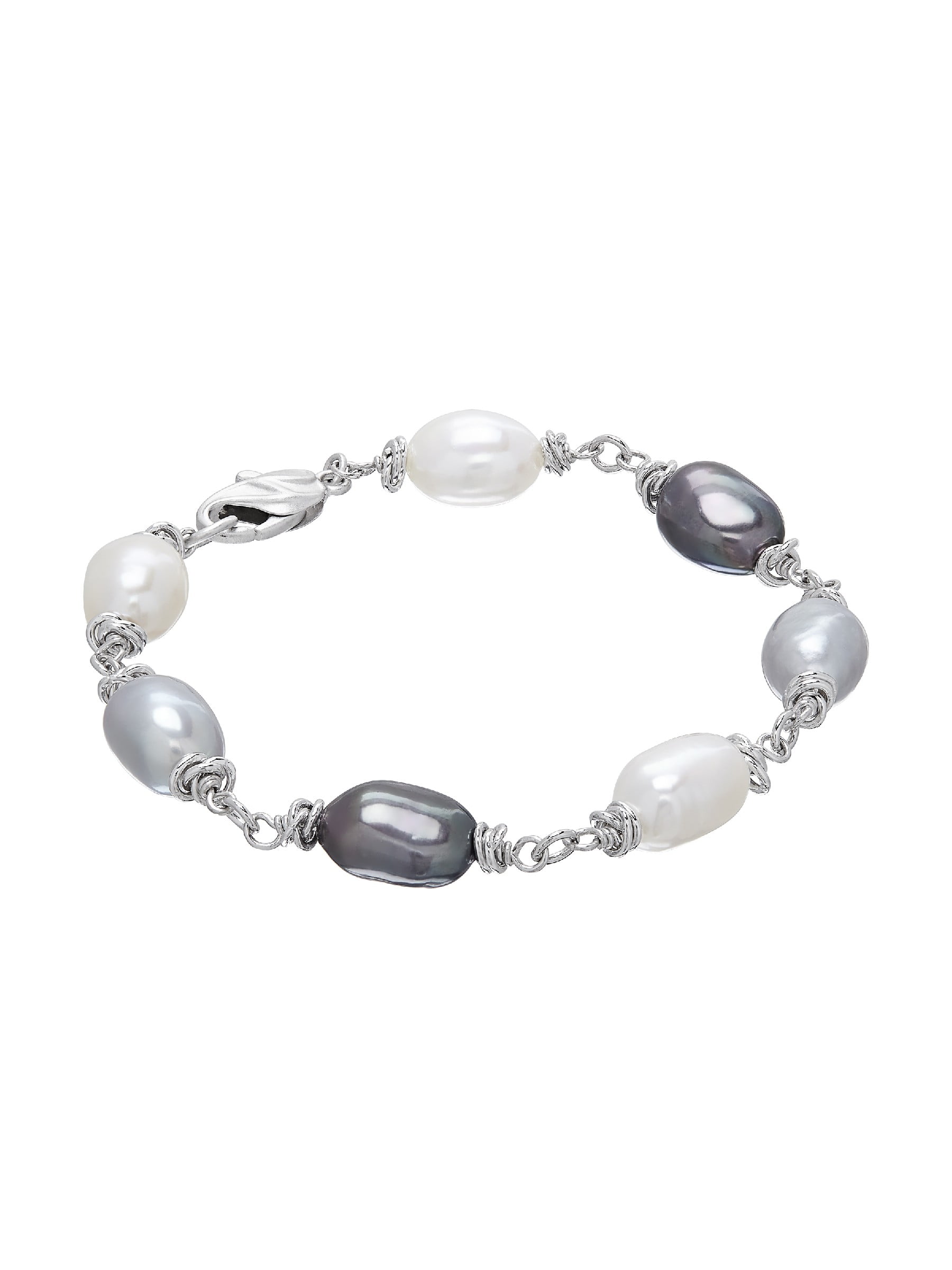 Details about   Simple Bead Bar Bracelet or Anklet Various Colors and Lengths Glass Pearls