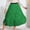 027-Vert, variante sur AUNVITO Jupe Cheville Élastique Décontractée en Lin pour Femmes, Couleur Unie, Mi-Mollet, pour Usage Quotidien, Fête, Plage