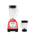 thumbnail image 1 of Licuadora Blueware 400W 2 Velocidades + Pulso Vaso Vidrio 1.2L y Plástico 750ml Rojo, 1 of 1
