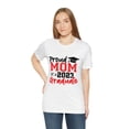 thumbnail image 5 of Proud Mom of 2023 Graduate Congrats Unisex Jersey Short Sleeve Tee, 5 of 12