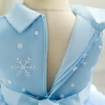 thumbnail image 5 of Baby Girl Pageant Dress Toddler Snowflake Bowknot Princess Flower Wedding Christmas Party Dresses, 5 of 7