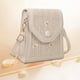 thumbnail image 5 of Bolso bandolera para mujer, bolso informal a la moda, versátil, bolso bandolera para mujer Beige, 5 of 8