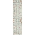 thumbnail image 5 of SAFAVIEH Madison Christabella Overdyed Striped Runner Rug, Grey/Blue, 2'2" x 14', 5 of 9