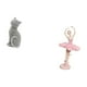 thumbnail image 5 of Figura de escritorio,Estatua de gato,linda estantería,escritorio,decoración del hogar,Estatua de la bailarina,Estatua de niña de ballet Escultura de niña de resina Artesanía,Figura de, 5 of 8