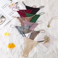 thumbnail image 2 of TrowBridge-bragas de satén de seda para mujer, tangas sin costuras deportivas, ropa interior suave y cómoda, lencería Sexy, Tanga caliente, 2 of 4