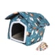 thumbnail image 5 of Caseta plegable para gatos de exterior, refugio para gatos callejeros, cueva cálida para mascotas, artículos para mascotas S Green, 5 of 9