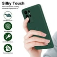 thumbnail image 2 of Allytech Liquid Silicone Case for Samsung Galaxy S23 Ultra, [Silky Touch] Soft Microfiber Lining Shockproof Anti-Fingerprint Case, [Slim & Light] Full Camera Protection Solid Color Case, Red, 2 of 7