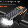 thumbnail image 3 of Luz solar para bicicleta, carga nocturna, luz potente, linterna para bicicleta de montaña, equipo para andar en bicicleta, 3 of 5