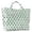 00 Green, variant on Nylon Polka Dots Bowler Bag Polka Dots Purse for Women Nylon Shoulder Bag Top Handle Tote Bag with Key Leash