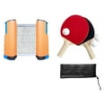 thumbnail image 4 of Juego de paletas de pong, accesorios, red retráctil para gimnasio en casa, deportes,, 4 of 8