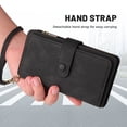 thumbnail image 2 of Dteck OnePlus Nord N200 5G Case, Heavy Duty 15 Card Slots Large Capacity Zipper Pocket 2 in 1 Wallet Phone Case for OnePlus Nord N200 5G, Black, 2 of 6