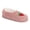 Pink Strawberry, variant on Women's Shearling Ballerina with Applique- Color Bottom