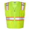 ML Kishigo B76729174 Ultra-Cool Solid Front Vest with Mesh Back, Lime - Medium